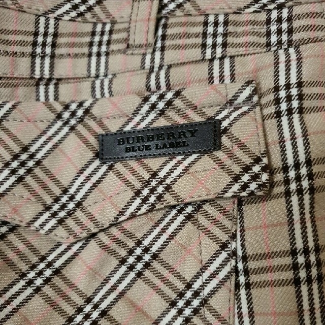 BURBERRY BLUE LABEL(バーバリーブルーレーベル)のバーバリー ブルーレーベル 36 ノヴァチェック ノバチェック used 美品 レディースのパンツ(ショートパンツ)の商品写真