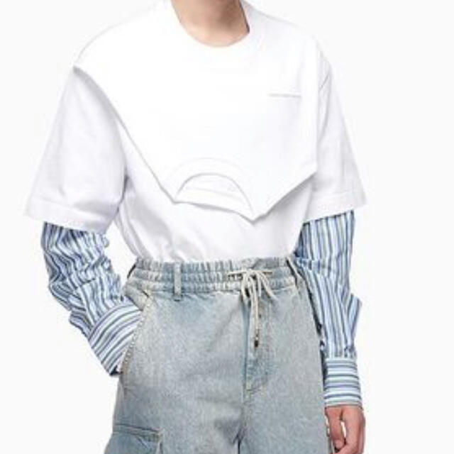 Alexander Wang(アレキサンダーワン)のfeng chen wang レイヤードシャツ メンズのトップス(Tシャツ/カットソー(半袖/袖なし))の商品写真