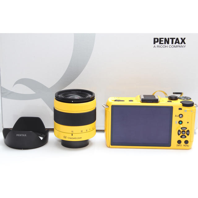 ❤️激レアオーダーカラー&Wi-Fi❤️PENTAX Q7 レンズキット スマホ/家電/カメラのカメラ(ミラーレス一眼)の商品写真