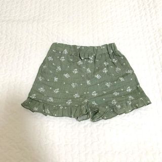 ニシマツヤ(西松屋)の西松屋 花柄ショートパンツ 80 littlecotton風(パンツ)