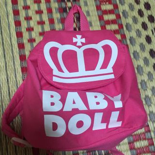 ベビードール(BABYDOLL)の新品☆BABY DOLL 子供用リュック(リュックサック)