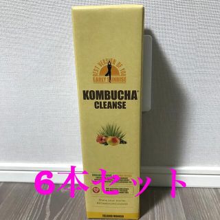 【新品未開封】コンブチャクレンズ  720ml 6本セット(ダイエット食品)