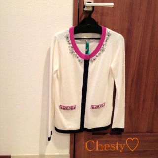 チェスティ(Chesty)の今季！JJ掲載chestyビューカーデ♡(カーディガン)