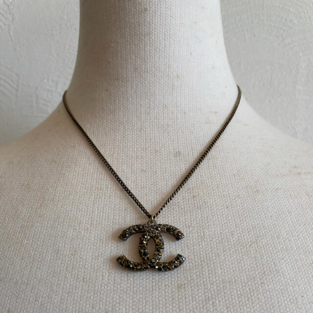 CHANEL シャネル ネックレス ココマーク ゴールド クリスタル | フリマアプリ ラクマ