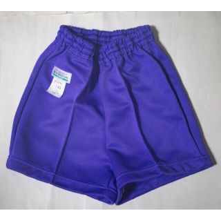 体操服★スクールユニ ジャージ短パン 130 パープル 新品未使用(パンツ/スパッツ)