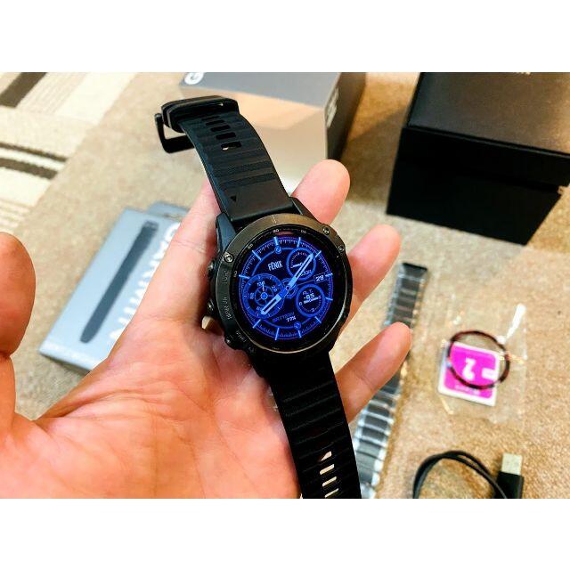 【美品】fenix 6 Pro Dual Power　ガーミン メンズの時計(腕時計(デジタル))の商品写真