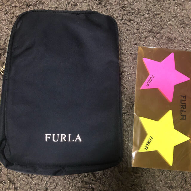 Furla(フルラ)のFURLA フルラ　鏡　付箋　雑誌付録 レディースのファッション小物(ミラー)の商品写真