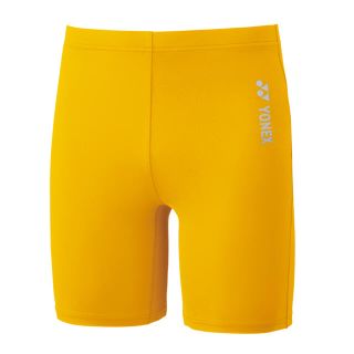 ヨネックス(YONEX)のYONEX ヨネックステニスウェア ハーフタイツハーフスパッツ黄 ユニセックスL(ウェア)