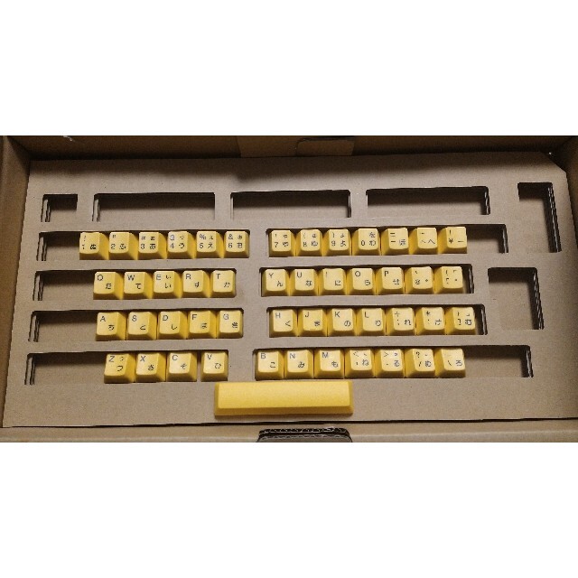 未使用品 REALFORCE  R2-JP-KT-YE カラーキートップセット