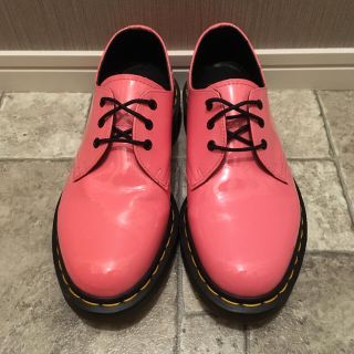 ドクターマーチン(Dr.Martens)のドクターマーチン 3ホール ショートブーツ ピンク(ブーツ)