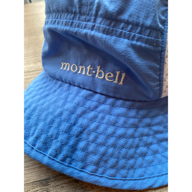 mont bell(モンベル)のモンベル　ベビー　帽子　ハット　日除け付 キッズ/ベビー/マタニティのこども用ファッション小物(帽子)の商品写真