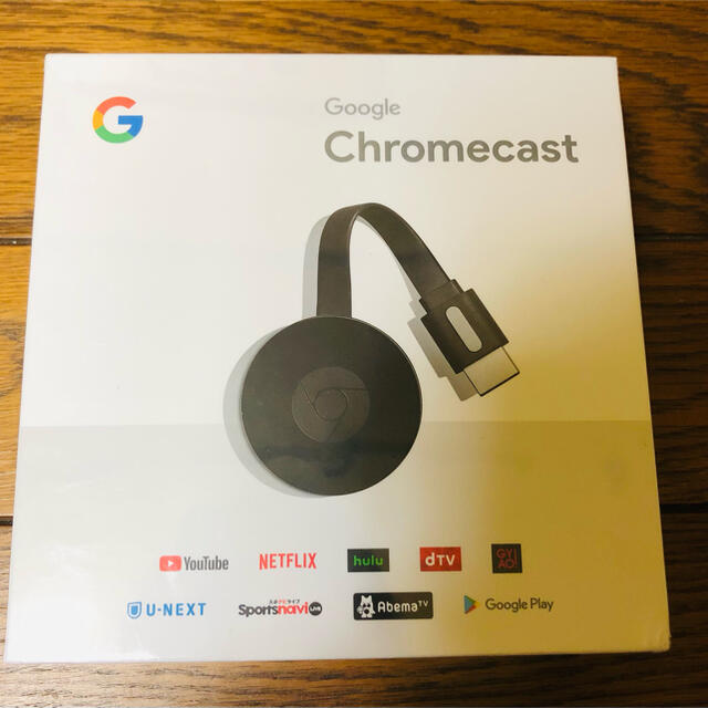 CHROME(クローム)のGoogle Chromecast グーグルクロームキャスト スマホ/家電/カメラのテレビ/映像機器(映像用ケーブル)の商品写真