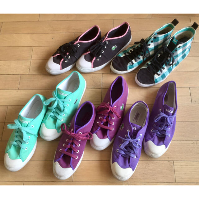 LACOSTE(ラコステ)の‼️5足セット‼️LACOSTEメンズスニーカー メンズの靴/シューズ(スニーカー)の商品写真