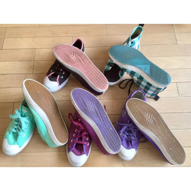LACOSTE(ラコステ)の‼️5足セット‼️LACOSTEメンズスニーカー メンズの靴/シューズ(スニーカー)の商品写真