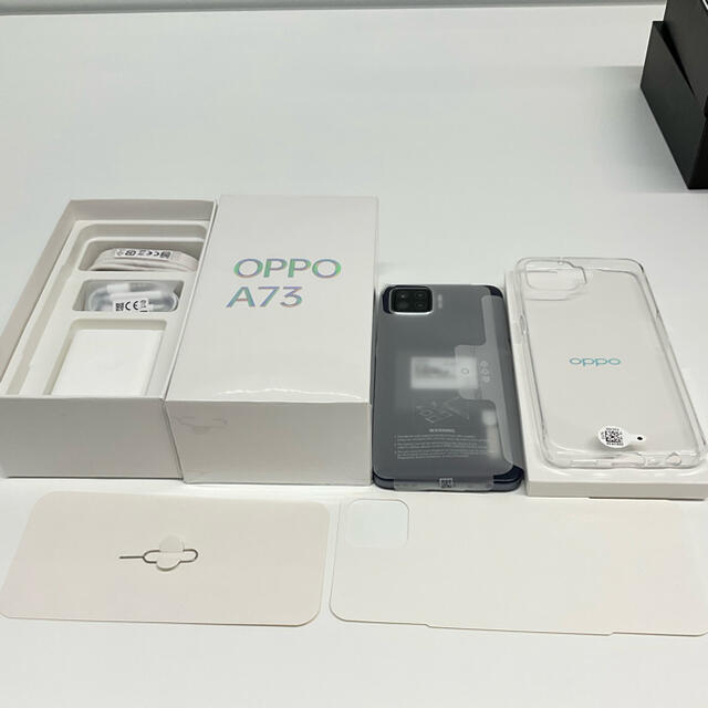 新品 OPPO A73 ネイビーブルー SIMフリー  オッポ 6.44インチ
