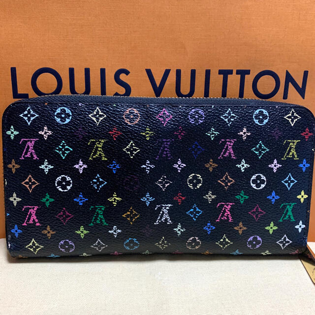 LOUIS VUITTON(ルイヴィトン)のルイヴィトン マルチカラー ジッピーウォレット 長財布 レディースのファッション小物(財布)の商品写真