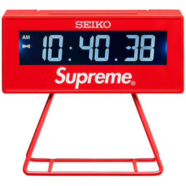 新品 送料無料 Supreme Seiko Marathon Clock 時計