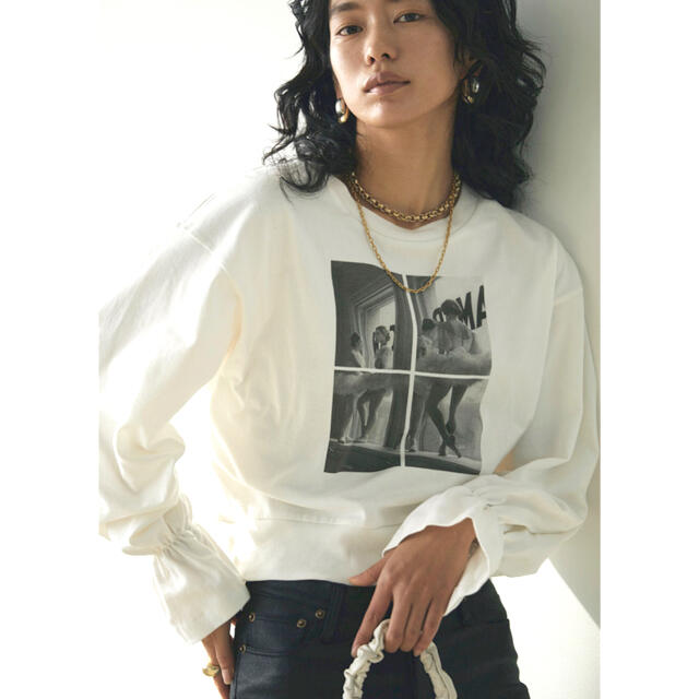 Ameri VINTAGE(アメリヴィンテージ)のAMERI LIFE BALLERINA PUFF LONG TEE 新品未使用 レディースのトップス(Tシャツ(長袖/七分))の商品写真