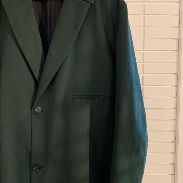 Edwina Hoerl(エドウィナホール)のEdwin Hoerl COAT[EH33-C-04 D.dark green] メンズのジャケット/アウター(テーラードジャケット)の商品写真