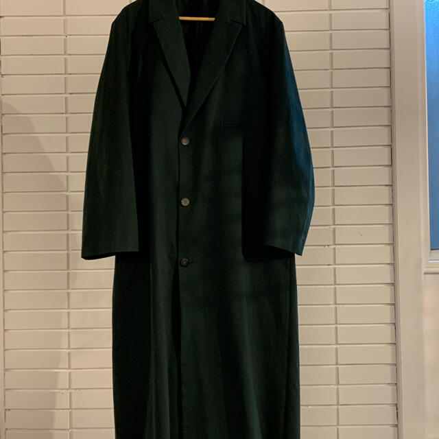 Edwina Hoerl(エドウィナホール)のEdwin Hoerl COAT[EH33-C-04 D.dark green] メンズのジャケット/アウター(テーラードジャケット)の商品写真