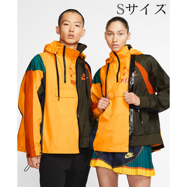 【新品未使用】Nike x sacai ダブルジップジャケット Sサイズ