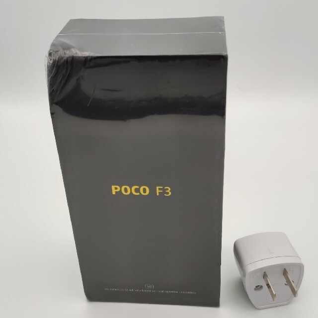豊富な最新作 Poco F3 8GB 256GB ホワイト 変換プラグ付きの通販 by ゆきだるまラクマ店｜ラクマ 低価大特価