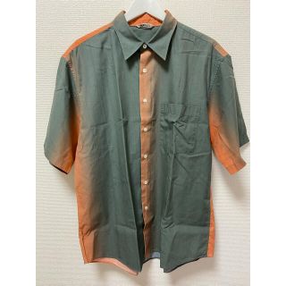 AURALEE 20SS グラデーション　シャツ　オーラリー　レッド(シャツ)