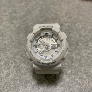 ベビージー(Baby-G)のCASIO G-SHOCK Baby-G ホワイト(腕時計)