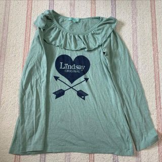 リンジィ(Lindsay)のLindsay 長袖Tシャツ Lサイズ(160)(Tシャツ/カットソー)