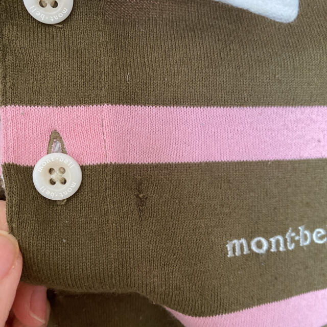 mont bell(モンベル)のmont-bell キッズポロシャツ キッズ/ベビー/マタニティのキッズ服男の子用(90cm~)(Tシャツ/カットソー)の商品写真