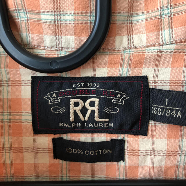 RRL(ダブルアールエル)のRRLダブルアールエル　チェックシャツ　S メンズのトップス(シャツ)の商品写真