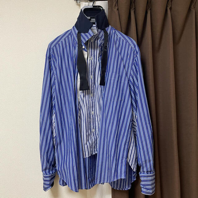 Sacai 20SS ストライプシャツ　サイズ1 | フリマアプリ ラクマ