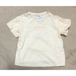 ザラキッズ(ZARA KIDS)のZARA kids ★バルーン Tシャツ 92cm 半袖 刺繍 ドット(Tシャツ/カットソー)