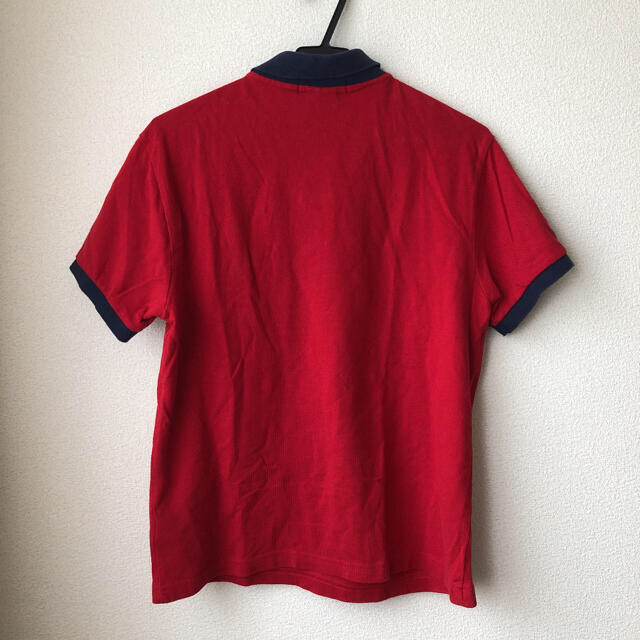 POLO RALPH LAUREN(ポロラルフローレン)のポロラルフローレン ポロシャツ 赤ビッグポニー刺繍　Sサイズ メンズのトップス(ポロシャツ)の商品写真
