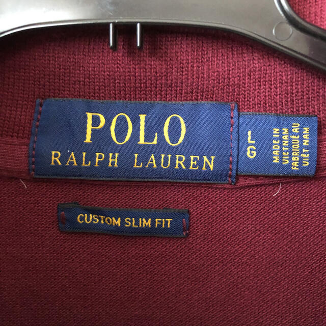 POLO RALPH LAUREN(ポロラルフローレン)のポロラルフローレン ビッグポニー刺繍　ポロシャツ　Lサイズ メンズのトップス(ポロシャツ)の商品写真