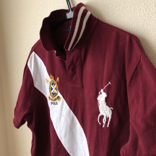 ポロラルフローレン(POLO RALPH LAUREN)のポロラルフローレン ビッグポニー刺繍　ポロシャツ　Lサイズ(ポロシャツ)