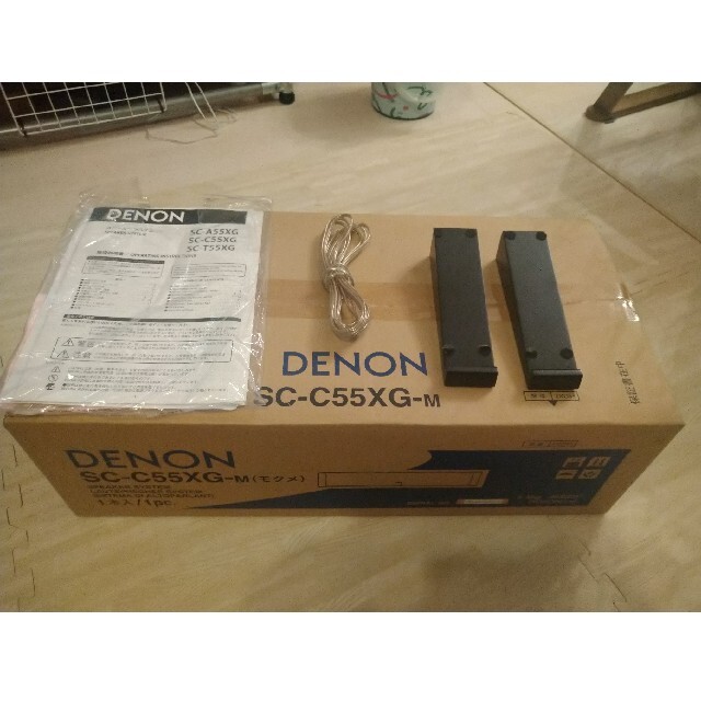 DENON(デノン)のDENON　SC-C55XG-M スマホ/家電/カメラのオーディオ機器(スピーカー)の商品写真