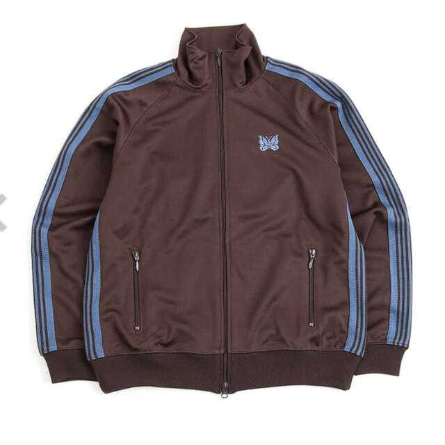 20aw needles トラックジャケット ブラウン ターコイズ-