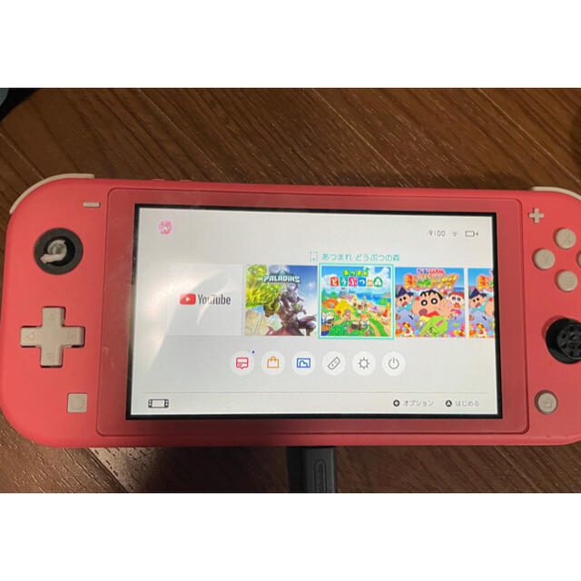 Nintendo Switch(ニンテンドースイッチ)の任天堂Switchライト　ピンク エンタメ/ホビーのゲームソフト/ゲーム機本体(携帯用ゲーム機本体)の商品写真