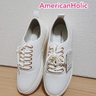 新品タグあり AmericanHolic 靴 白(スニーカー)