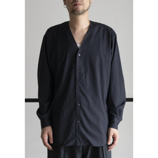 RAINMAKER V-NECK SHIRT/BLACK 4 メンズのトップス(シャツ)の商品写真