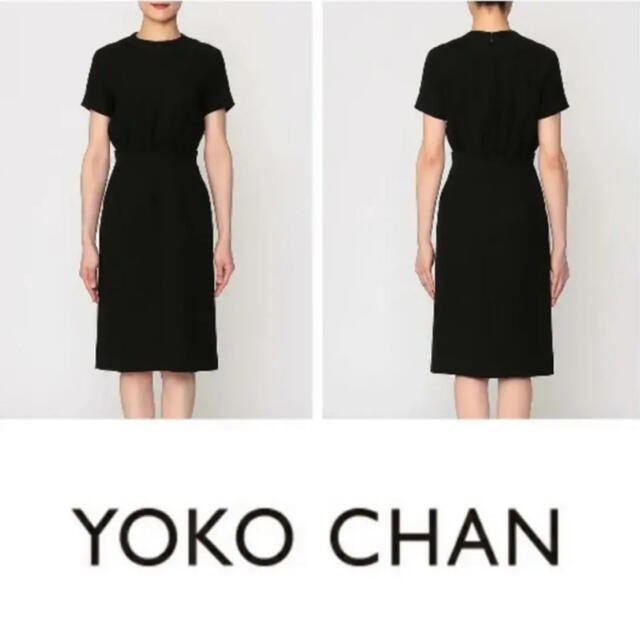 美品 yokochanワンピースひざ丈ワンピース