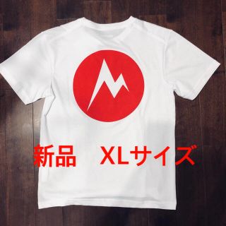 マーモット(MARMOT)のマーモット　バックプリントtシャツ 正規品　XLサイズ 新品未使用タグ付(Tシャツ/カットソー(半袖/袖なし))