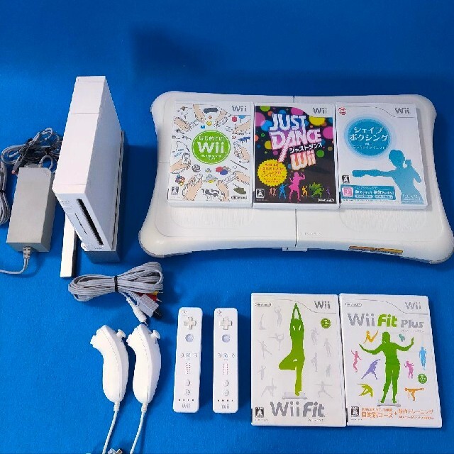 Wii ダイエット応援 Wii 本体 バランスボード ジャストダンス Wiifitの通販 By ミルボーン ウィーならラクマ