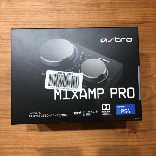 プレイステーション4(PlayStation4)の美品　保証有　astro mixamp pro アストロ　ミックスアンプ　プロ(アンプ)