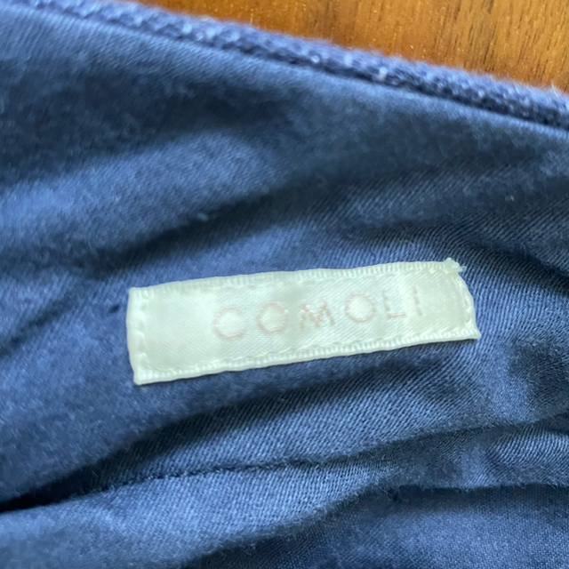 COMOLI(コモリ)のCOMOLI 21ss FRENCH BLUE BACK STRAP PANTS メンズのパンツ(ワークパンツ/カーゴパンツ)の商品写真