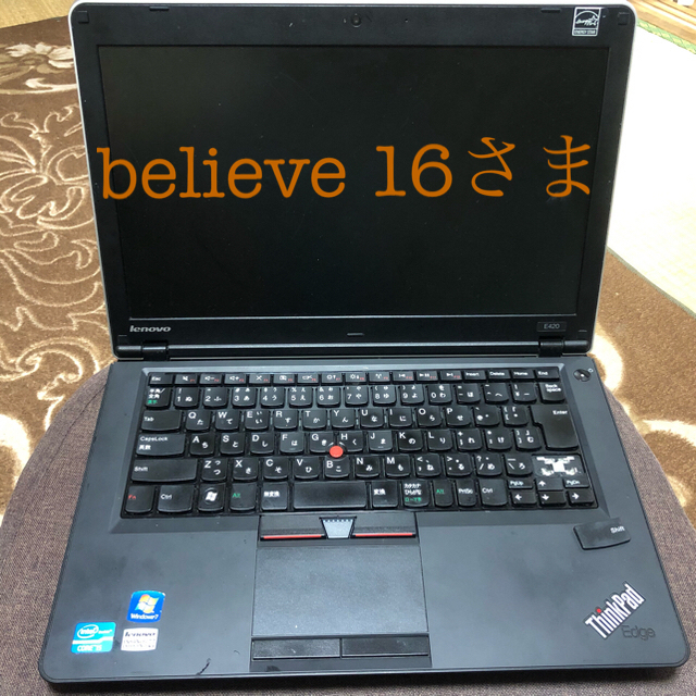 Lenovo ThinkPad 14インチ液晶ノートPC