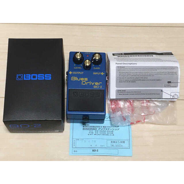 boss bd-2 ほぼ未使用　保証期間内