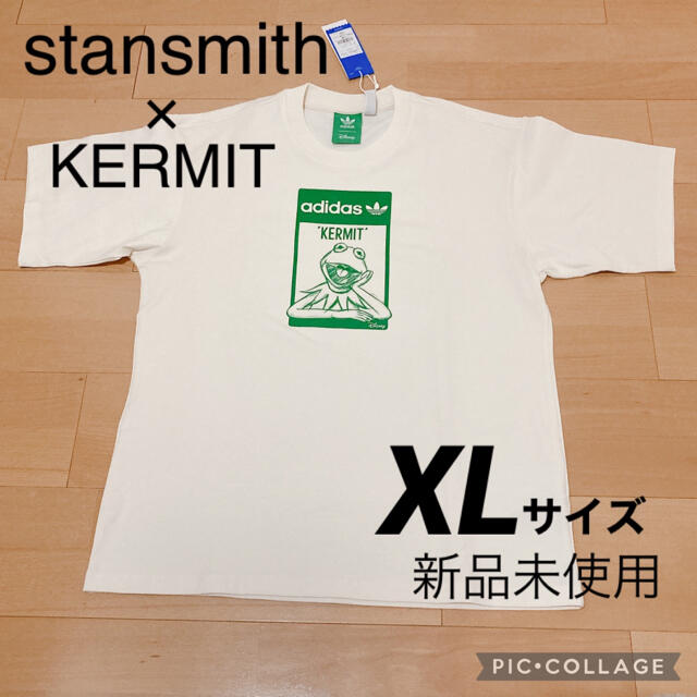 adidas(アディダス)のアディダス　adidas Tシャツ スタンスミス　カーミット　O  XL メンズのトップス(Tシャツ/カットソー(半袖/袖なし))の商品写真