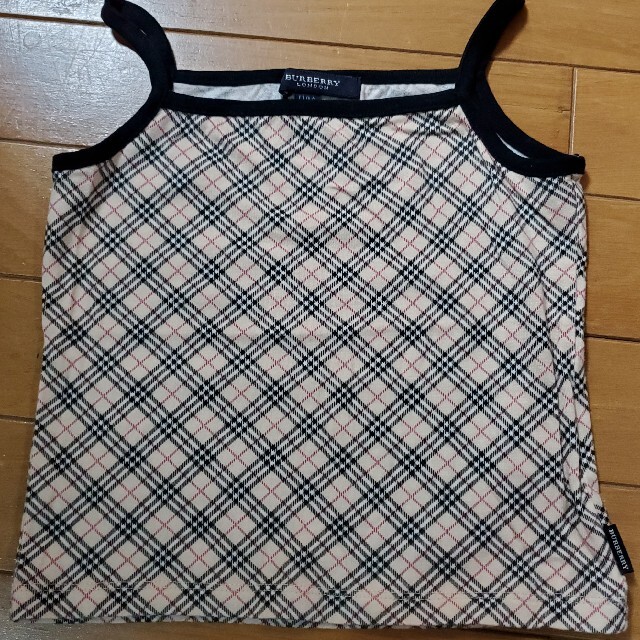 BURBERRY(バーバリー)のBURBERRY　キャミソール　110 キッズ/ベビー/マタニティのキッズ服女の子用(90cm~)(Tシャツ/カットソー)の商品写真